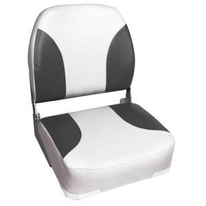 Set di 2 Sedili Ribaltabili per Imbarcazioni - Rivestimento in Similpelle pro.tec