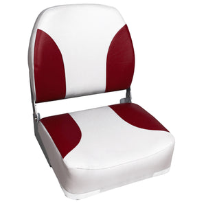 Siège Pilot de Bateau Similicuir Métal Plastique 42x39x51 cm Plusieurs Couleurs [pro.tec]