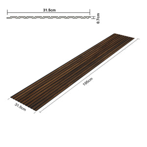 Set di 6 Pannelli Murali 3D NEU.HOLZ