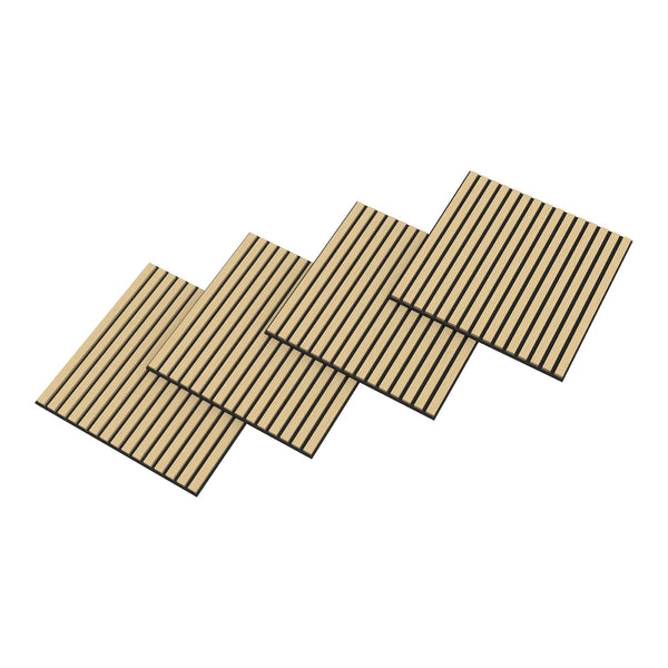 Set Vang Pannelli Murali 3D Fonoassorbenti NEU.HOLZ
