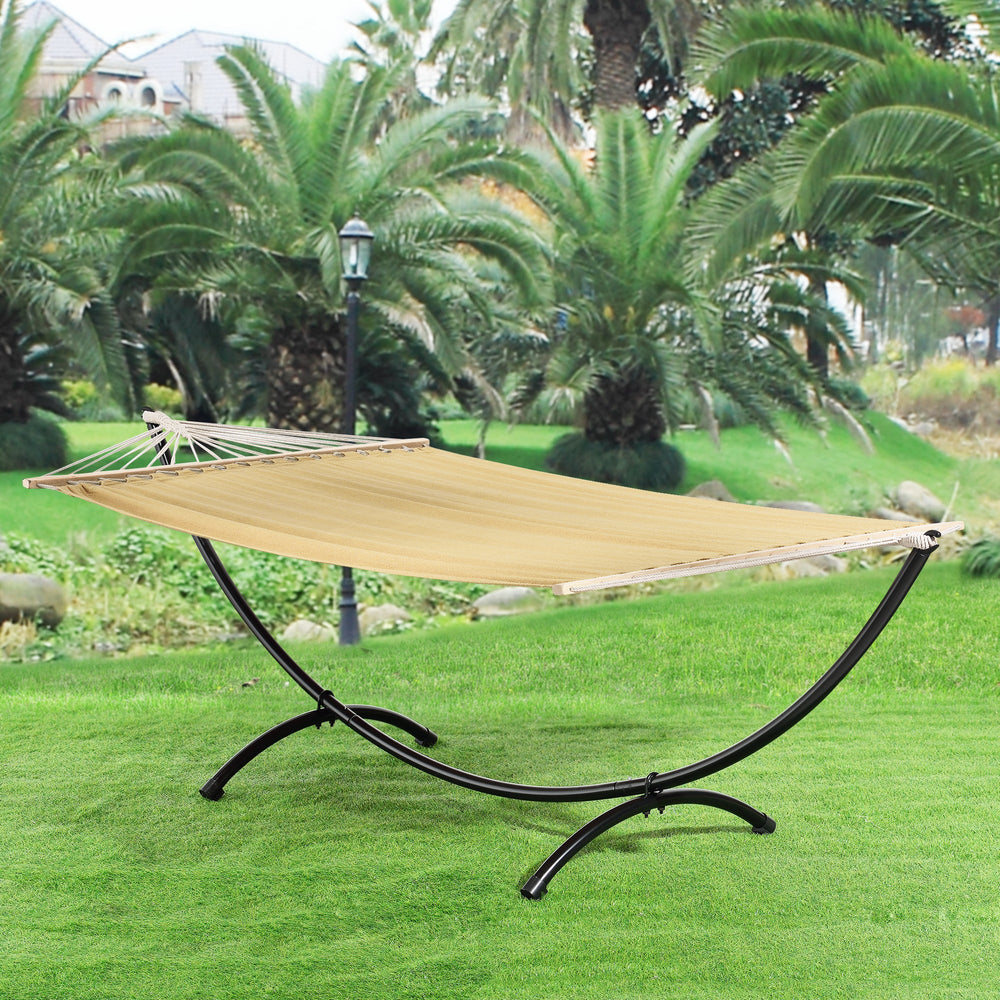 Support pour hamac 290 cm noir universel casa.pro - premiumXL