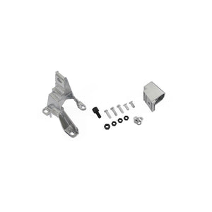 [pro.tec] Bracciolo centrale - Poggiabraccio con vano portaoggetti - imbottito - in similpelle - grigio - Golf IV Bora