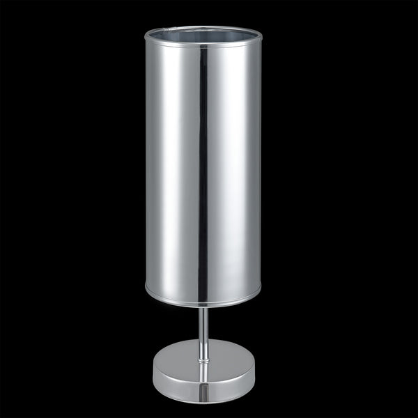 Tischleuchte Gloss 1x E14 Ø 13,5 x 44 cm Spiegelfolie Chromfarben lux.pro