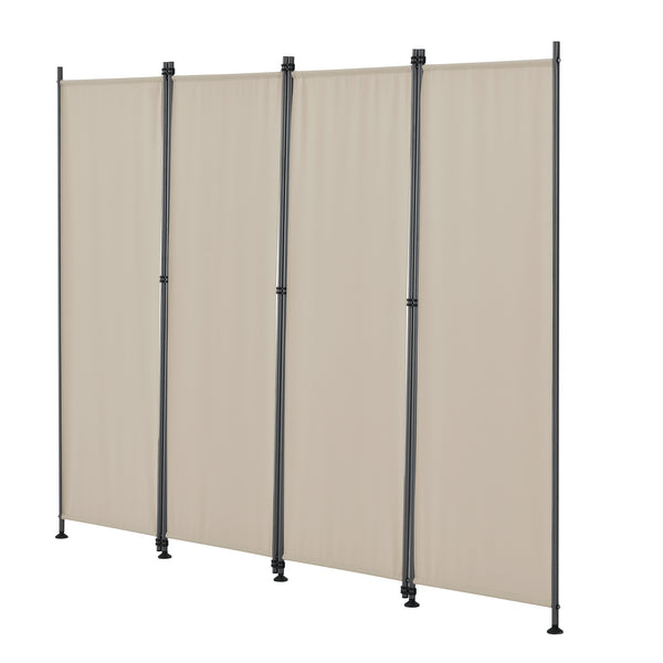 Paravent de Confidentialité Modica à 4 Panneaux pour Extérieur Intérieur 215 x 170 cm [pro.tec]