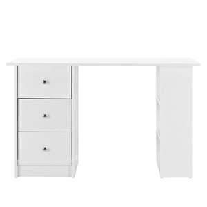 Bureau Lemberg 120 x 49 x 72 cm blanc [en.casa]