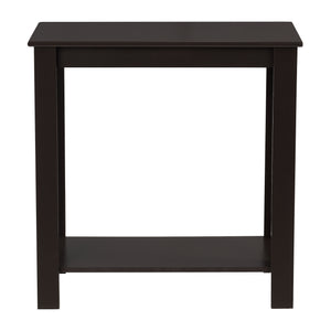 Table Basse de Salon Chur 61,3 x 60 x 30 cm Marron Foncé [en.casa]