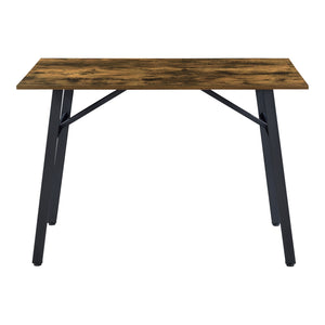 Esstisch Flatanger 110x70x75cm für 4 Personen Dunkler Holzton [en.casa]