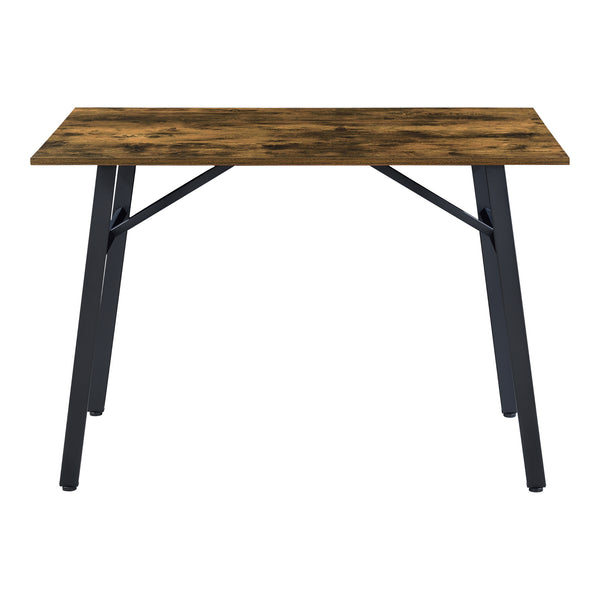 Esstisch Flatanger 110x70x75cm für 4 Personen Dunkler Holzton [en.casa]