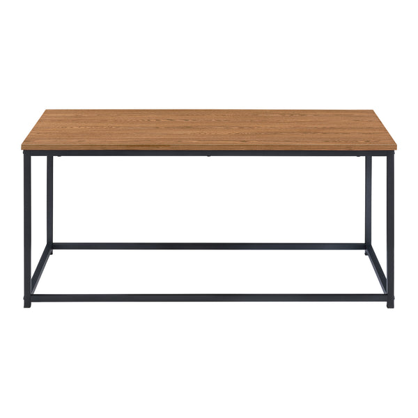Couchtisch Esbjerg 100x55x45cm Dunkler Holzton en.casa