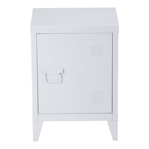 Table de chevet Inari en acier laminé 57 x 40 x 30 cm [en.casa]