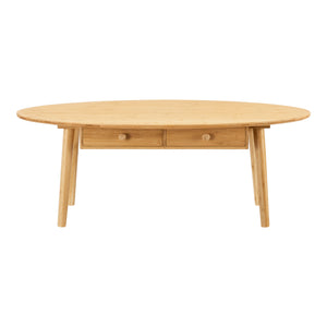Table basse Harboøre bambou 37 x 100 x 48 cm [en.casa]
