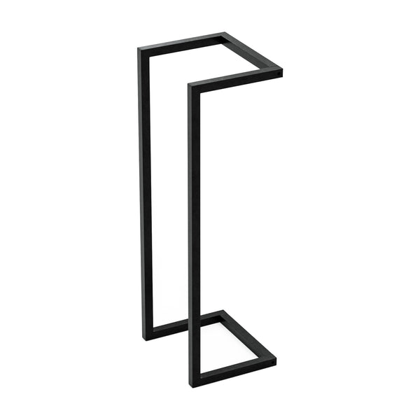 Handtuchhalterung Loppa 70x25x20 cm Schwarz [en.casa]