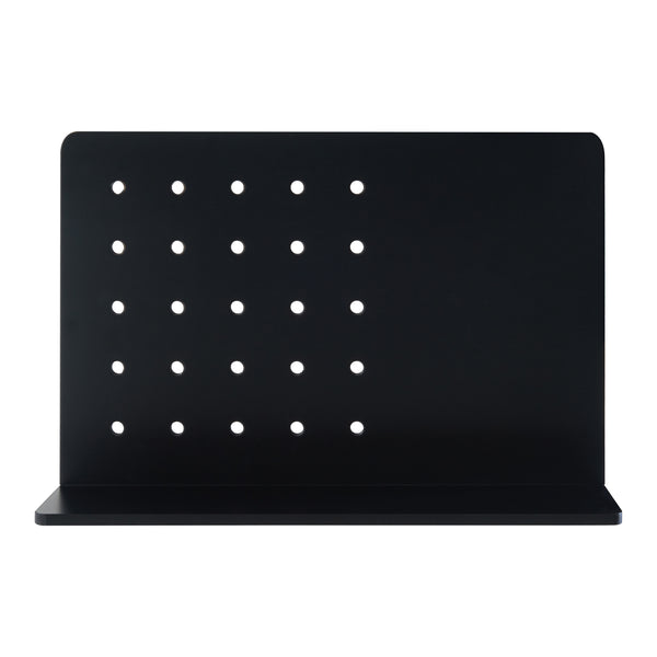 Mensola da Parete Dønna 60 x 15 x 40 cm Nero [en.casa]