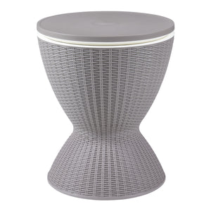 Tavolino Frigo Atessa Cool Bar a Clessidra - Marrone Chiaro casa.pro 