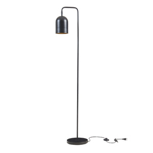 Lampadaire Barnard métal 159 cm noir lux.pro