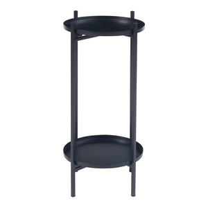 Pflanzenständer Tuusula 3er Set Metall Schwarz [en.casa]