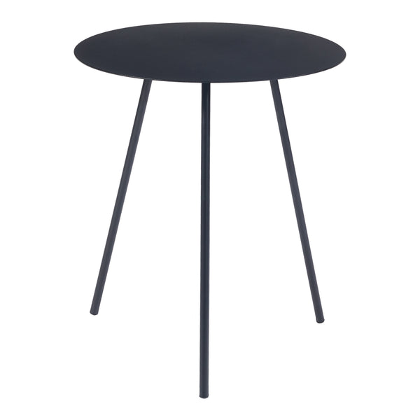 Lot de 2 tables d'appoint Sula de tailles différentes noir [en.casa]