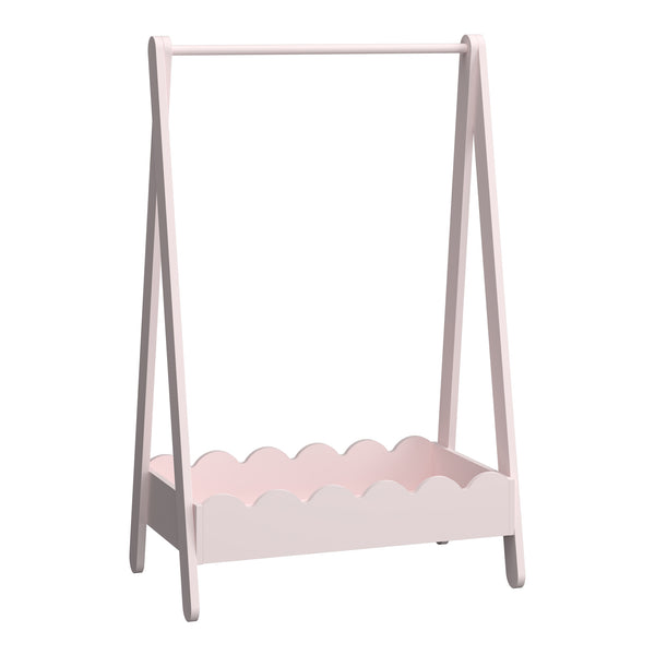 Portemanteau pour enfants Vestnes 99 x 66 x 38 cm rose [en.casa]