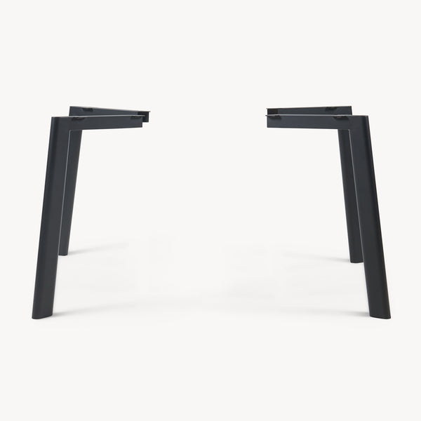 Tischbeine Hostang 4er-Set 50x8x71 cm Schwarz [en.casa]