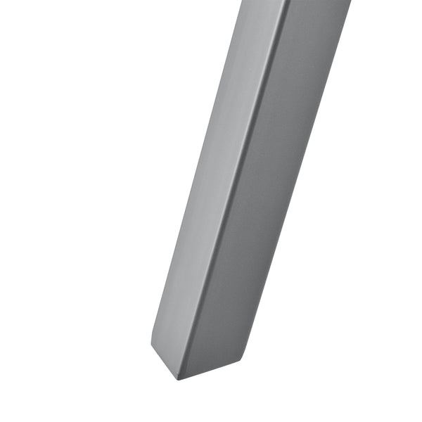 Set di 2 Gambe in Acciaio per Mobili Fai da Te - Altezza 40 cm / 72 cm - 2 Paia di Gamba di Forme Varie incl. Feltrini - Vari Colori [en.casa]