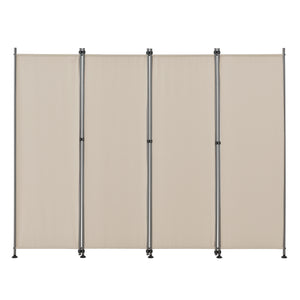 Paravent de Confidentialité Modica à 4 Panneaux pour Extérieur Intérieur 215 x 170 cm [pro.tec]