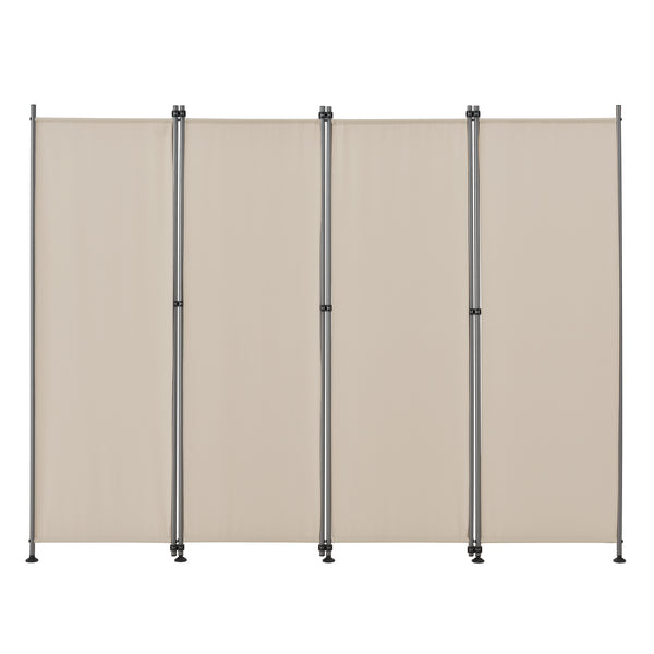 Paravent de Confidentialité Modica à 4 Panneaux pour Extérieur Intérieur 215 x 170 cm [pro.tec]