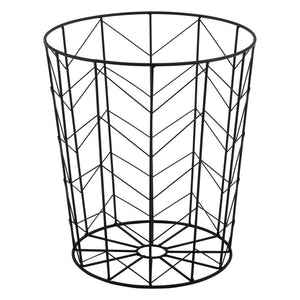 Set de 2 Tables Basses Cerisey Plateaux Amovibles Métal Plusieurs Tailles Noir [en.casa]