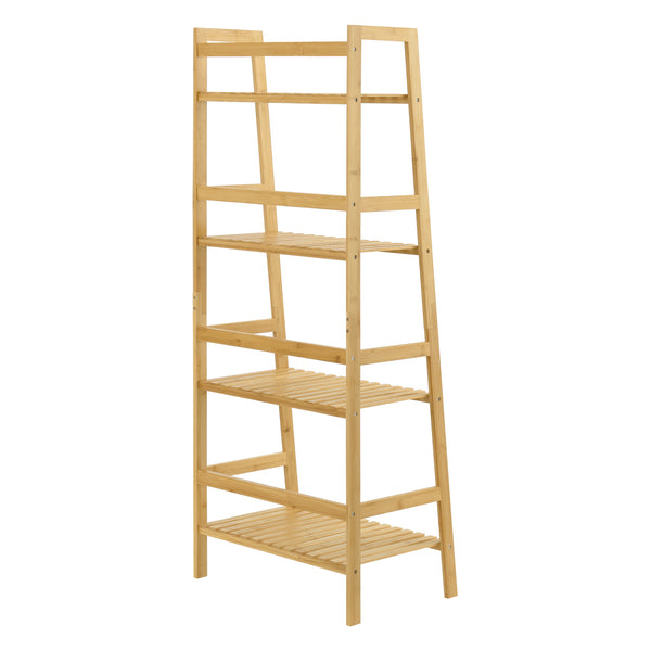 Étagère Échelle à 4 Niveaux Vinje 48 x 32 x 123 cm [en.casa]