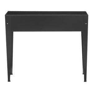 Hochbeet Lelystad 98x25x82cm Stahl Anthrazit [en.casa]