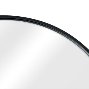 Miroir sur pied Bugnara psyché inclinable 160 x 40 cm noir [en.casa]