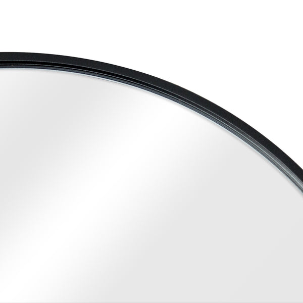 Miroir sur pied Bugnara psyché inclinable 160 x 40 cm noir [en.casa]