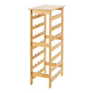 Casier à bouteilles Äänekoski 28 emplacements sur 7 niveaux 94 x 47 x 29 cm [en.casa]