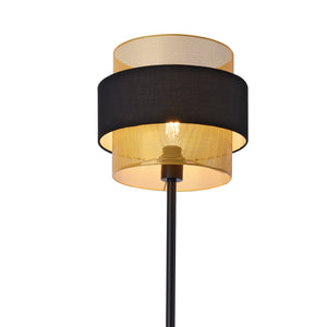 Lampadaire Albans 160 x 30 cm noir doré lux.pro