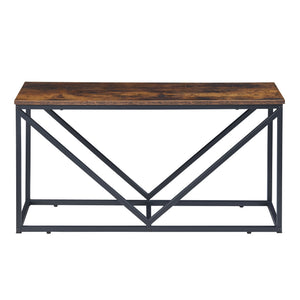 Kaminholzregal Vaasa mit Sitzfläche 100x30x50cm [en.casa]