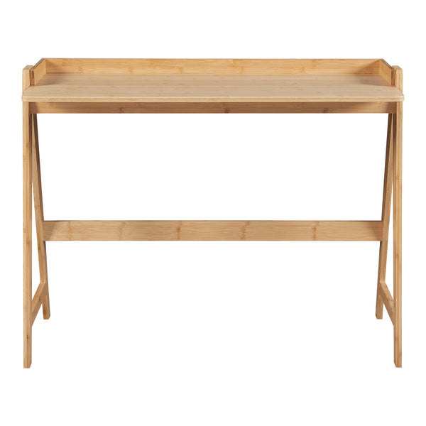 Bureau Härryda bambou 107 x 47 x 81 cm naturel [en.casa]