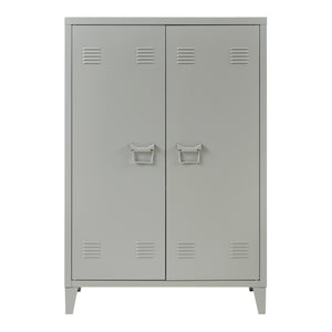 Metallschrank Oripää - 110x75x33cm - Dunkelgrau
