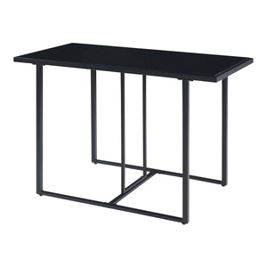 Ensemble de meubles de jardin 3 pièces Accadia noir marron gris casa.pro