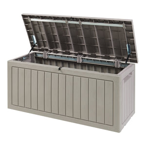 Baule da Esterno Filetto Portatutto 250 L - Beige casa.pro