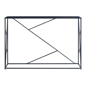 Tavolo a Consolle Rättvik 120 x 30 x 80 cm - Nero [en.casa]