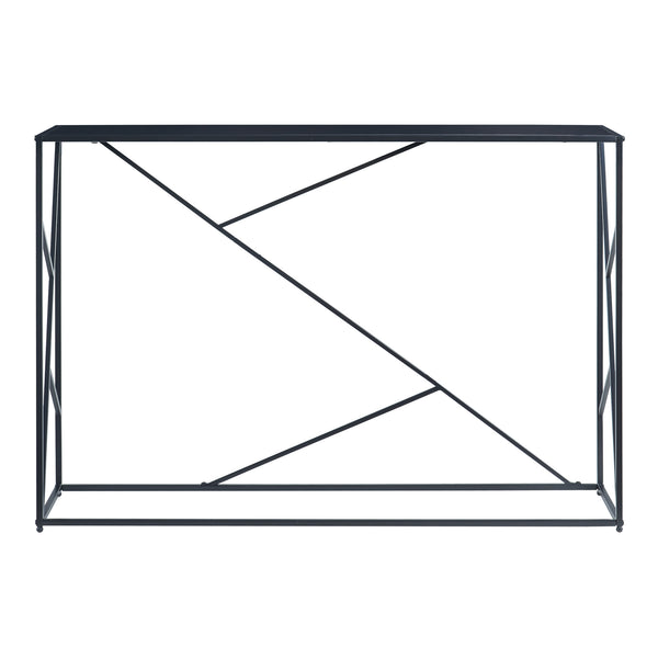 Tavolo a Consolle Rättvik 120 x 30 x 80 cm - Nero [en.casa]
