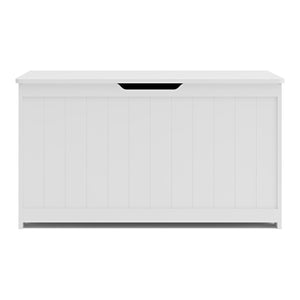 Coffre à jouets Podek 80 x 40 x 45 cm blanc [en.casa]