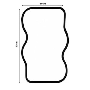 Wandspiegel Bellerirnu 90x60 cm Sonoma-Eichenoptik [en.casa]
