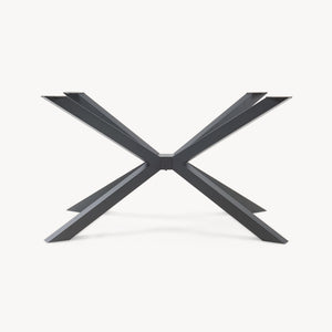 Gamba Centrale Bemeenel in Acciaio per Mobili Fai da Te 120x75x72 cm Nero [en.casa] 