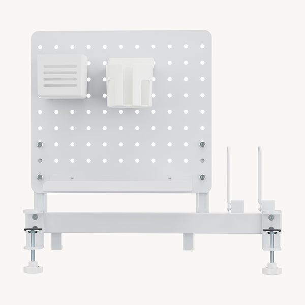 Organiseur de bureau Sauda acier 50 x 50 cm blanc [en.casa]