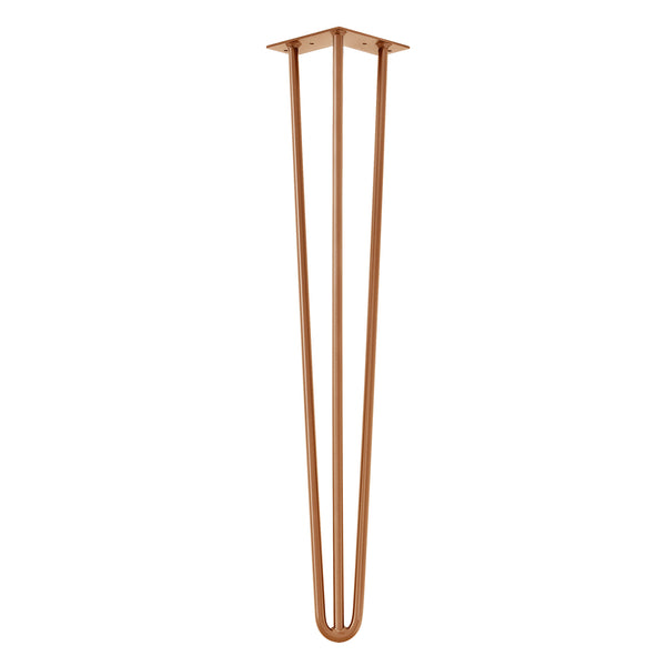 [en.casa] Pieds de table en épingles à cheveux – set de pieds en épingles à cheveux  (4 piéces)