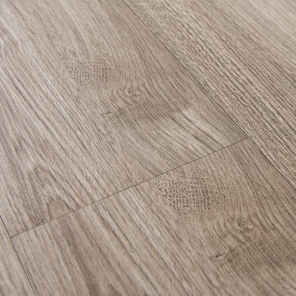 Revêtement de Sol Adhésif Lames Laminées PVC Vinyle Effet Naturel Compatible au Plancher Chauffant 7 Pièces 0,975 m² Chêne Clair Mat [neu.haus]