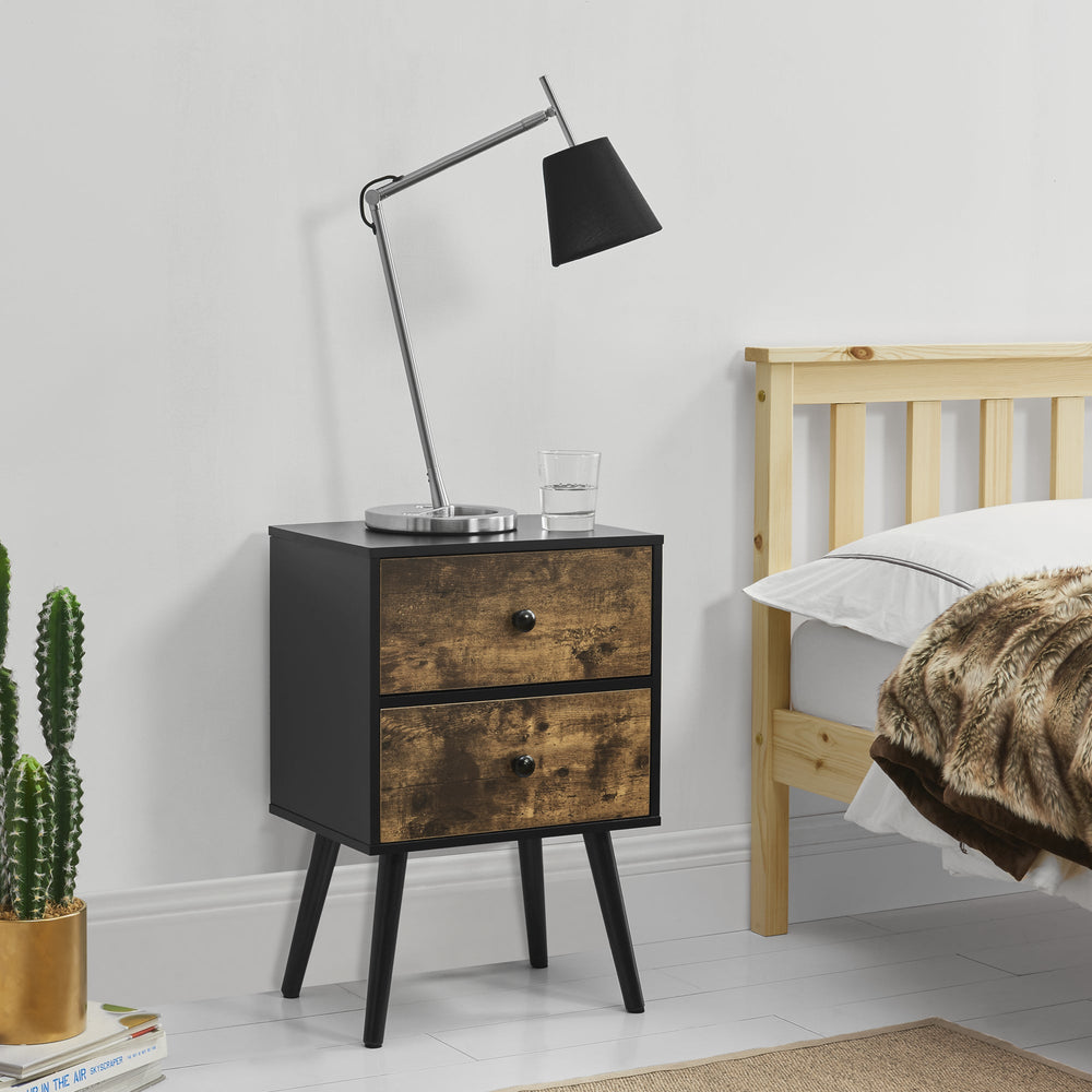 Table d’appoint au design rétro [en.casa] - premiumXL