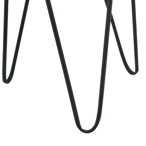 Set Hedera di 2 Supporti per Piante con Coprivaso in Metallo - Nero [en.casa] 