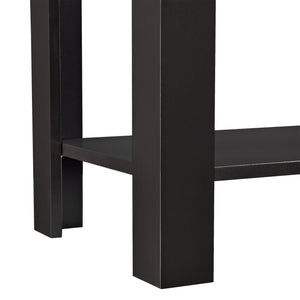 Table Basse de Salon Chur 61,3 x 60 x 30 cm Marron Foncé [en.casa]