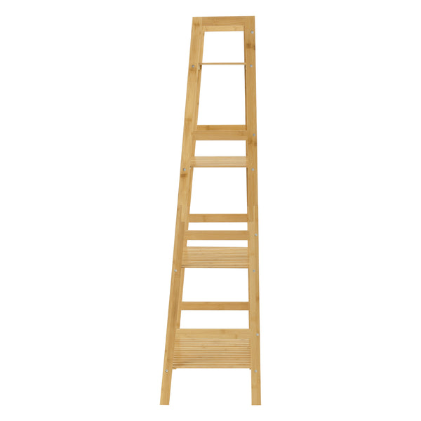 Étagère Échelle à 4 Niveaux Vinje 48 x 32 x 123 cm [en.casa]